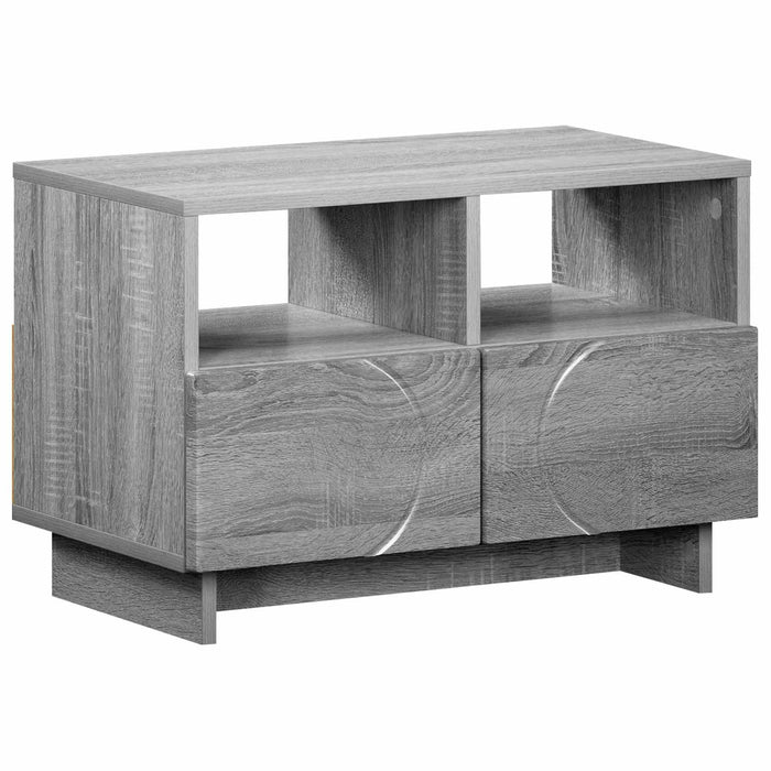Comodă TV 60 x 34,5 x 40 cm Sonoma gri Lemn prelucrat WALTI
