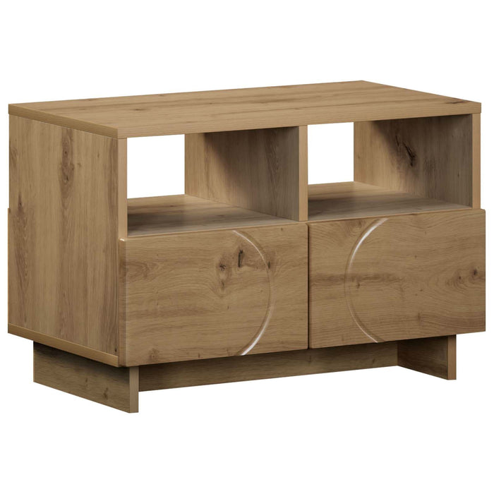 Comodă TV 60 x 34.5 x 40 cm Stejar Artizanal Lemn prelucrat WALTI