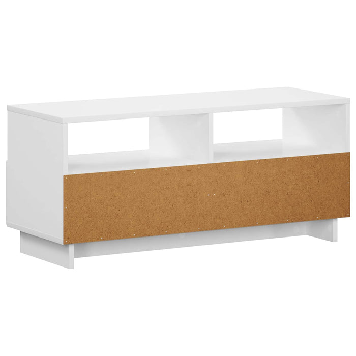 Comodă TV 90 x 34.5 x 40 cm Alb Lemn prelucrat WALTI
