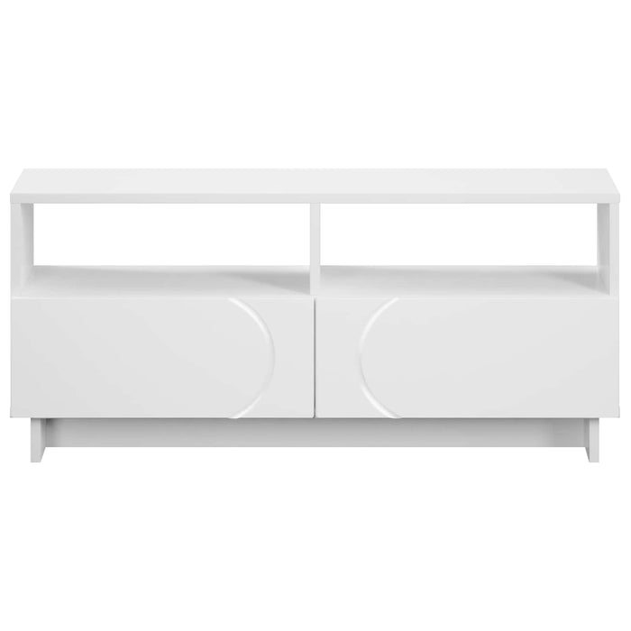 Comodă TV 90 x 34.5 x 40 cm Alb Lemn prelucrat WALTI