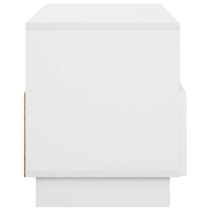 Comodă TV 90 x 34.5 x 40 cm Alb Lemn prelucrat WALTI