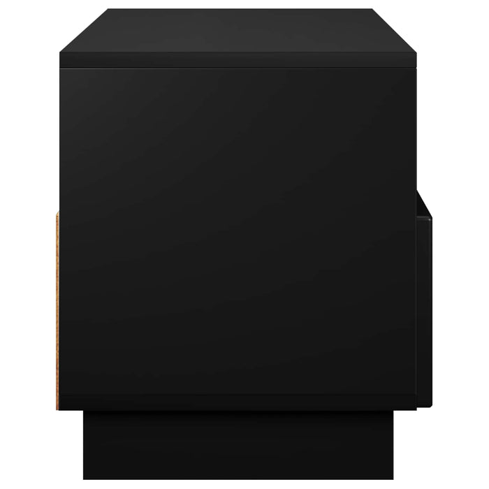 Comodă TV 90 x 34.5 x 40 cm Negru Lemn prelucrat WALTI