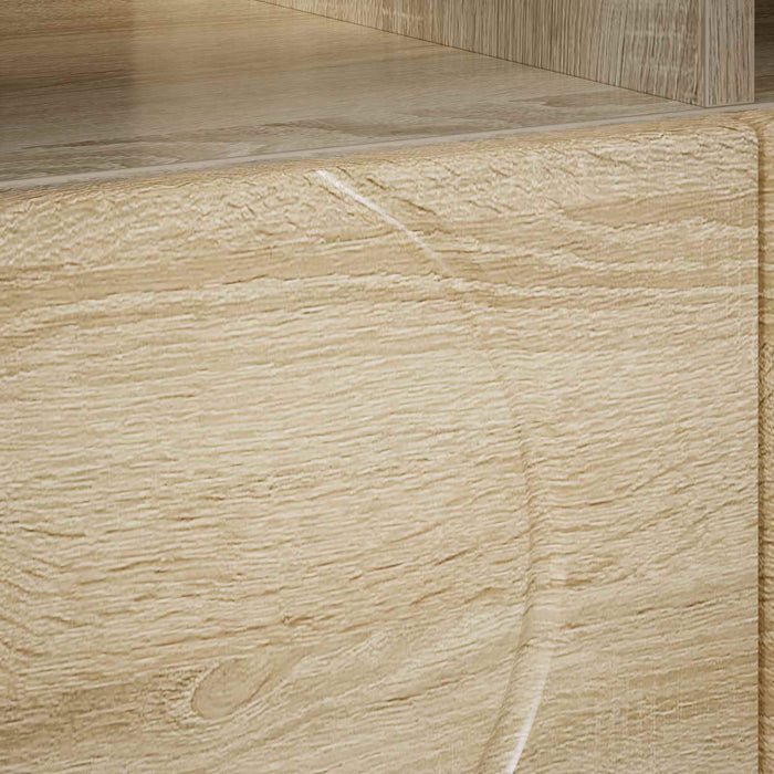 Comodă TV 90 x 34.5 x 40 cm Stejar Sonoma Lemn prelucrat WALTI