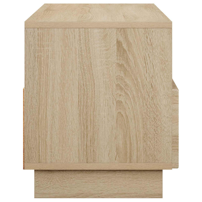 Comodă TV 90 x 34.5 x 40 cm Stejar Sonoma Lemn prelucrat WALTI
