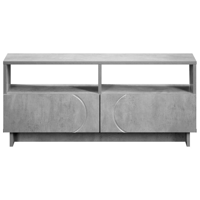 Comodă TV 90 x 34.5 x 40 cm Gri Beton Lemn prelucrat WALTI