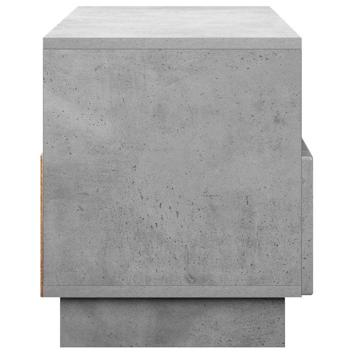 Comodă TV 90 x 34.5 x 40 cm Gri Beton Lemn prelucrat WALTI