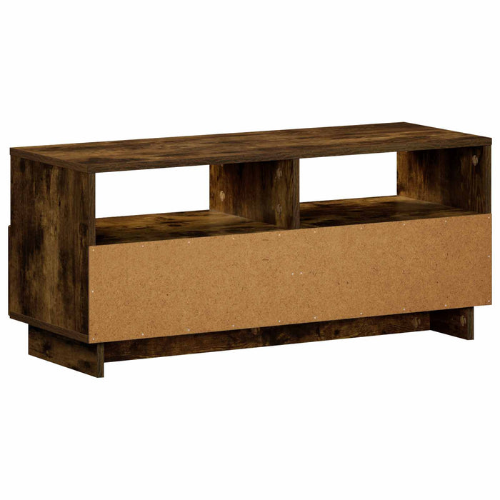 Comodă TV 90 x 34.5 x 40 cm Stejar fumuriu Lemn prelucrat WALTI