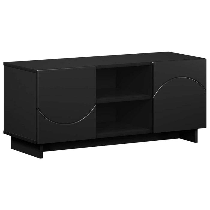 Support TV 90 x 34.5 x 40 cm Negru Lemn prelucrat WALTI