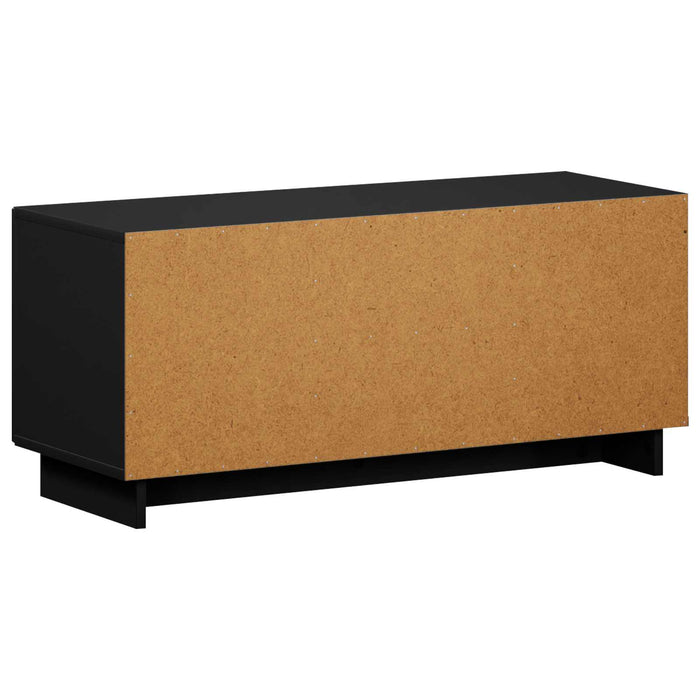 Support TV 90 x 34.5 x 40 cm Negru Lemn prelucrat WALTI
