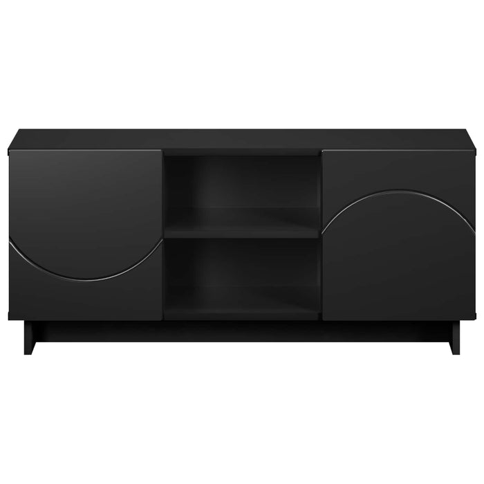 Support TV 90 x 34.5 x 40 cm Negru Lemn prelucrat WALTI