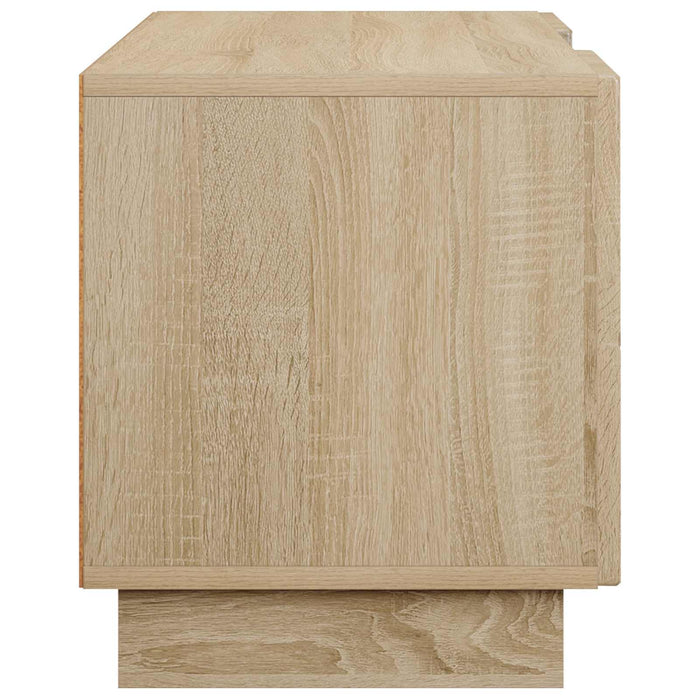 Support TV 90 x 34.5 x 40 cm Stejar Sonoma Lemn prelucrat WALTI