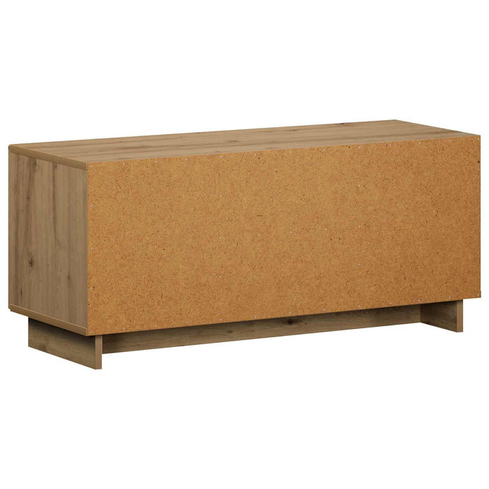 Support TV 90 x 34.5 x 40 cm Stejar Artizanal Lemn prelucrat WALTI