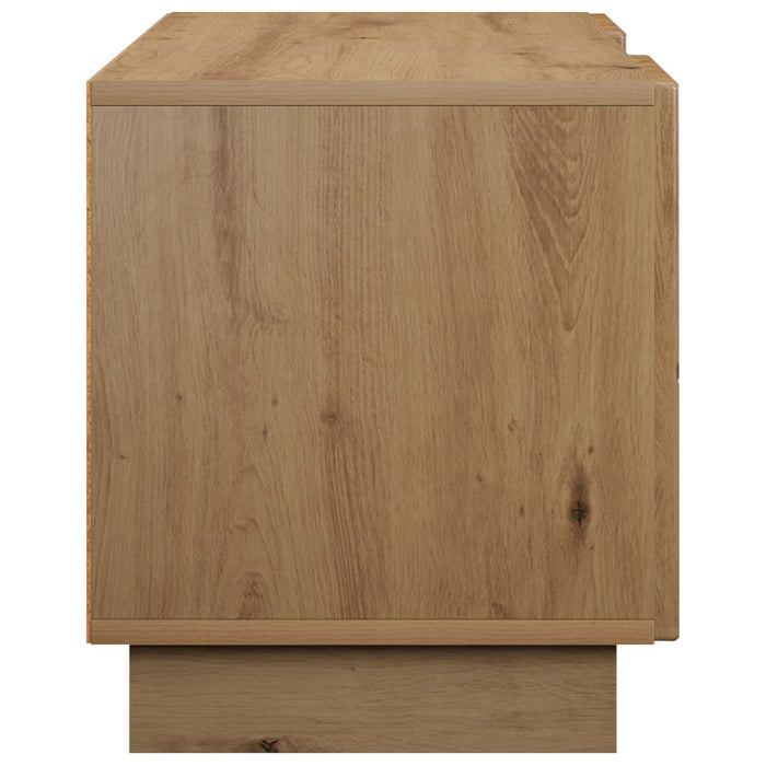 Support TV 90 x 34.5 x 40 cm Stejar Artizanal Lemn prelucrat WALTI