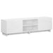 Support TV 140 x 34,5 x 40 cm Alb Lemn prelucrat - WALTI WALTI