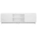 Support TV 140 x 34,5 x 40 cm Alb Lemn prelucrat - WALTI WALTI
