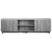 Support TV 140 x 34,5 x 40 cm Sonoma gri Lemn prelucrat - WALTI WALTI