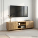 Support TV 140 x 34,5 x 40 cm Stejar Artizanal Lemn prelucrat - WALTI WALTI