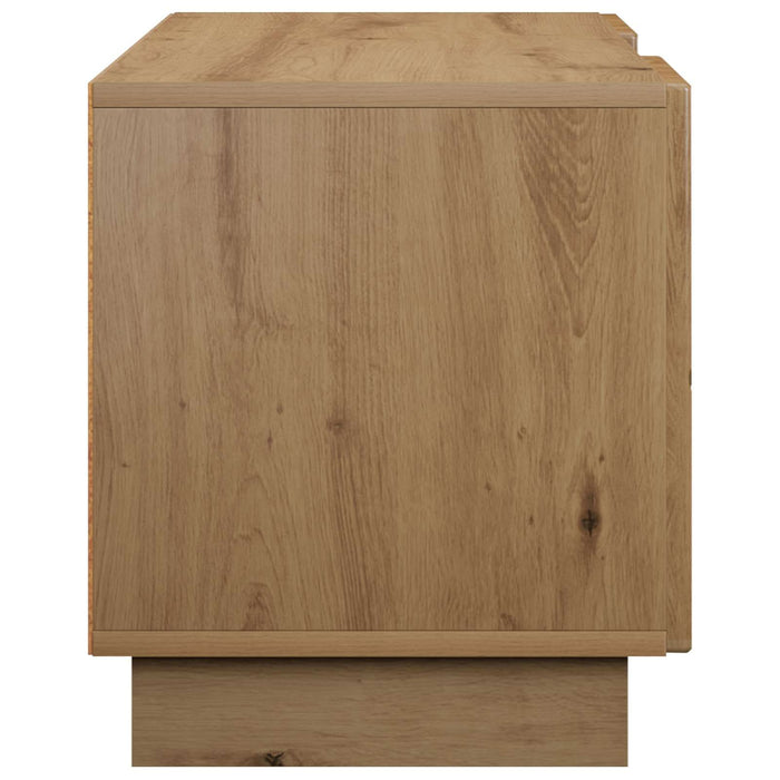 Support TV 140 x 34,5 x 40 cm Stejar Artizanal Lemn prelucrat - WALTI WALTI