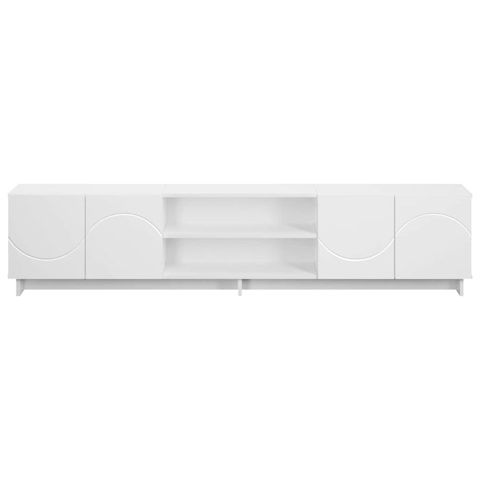 Support TV 179.5 x 34.5 x 40 cm Alb Lemn prelucrat WALTI