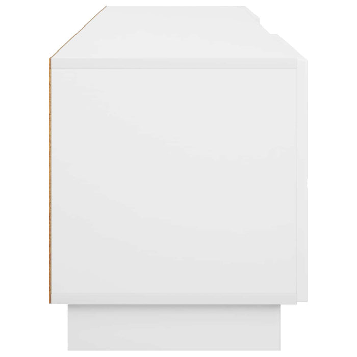Support TV 179.5 x 34.5 x 40 cm Alb Lemn prelucrat WALTI