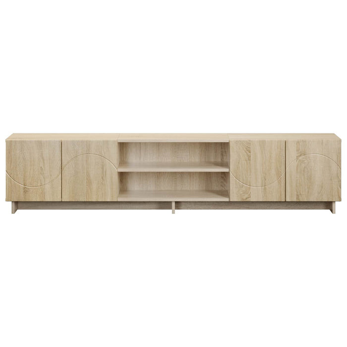 Support TV 179.5 x 34.5 x 40 cm Stejar Sonoma Lemn prelucrat WALTI