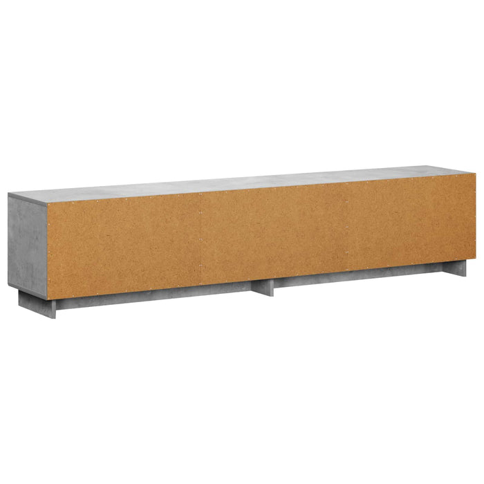 Support TV 179.5 x 34.5 x 40 cm Gri Beton Lemn prelucrat WALTI