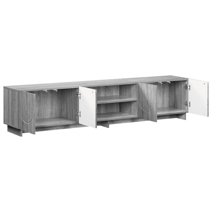 Support TV 179.5 x 34.5 x 40 cm Sonoma gri Lemn prelucrat WALTI