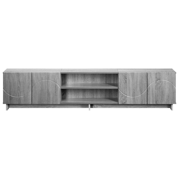 Support TV 179.5 x 34.5 x 40 cm Sonoma gri Lemn prelucrat WALTI