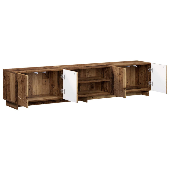 Support TV 179.5 x 34.5 x 40 cm Lemn vechi Lemn prelucrat WALTI