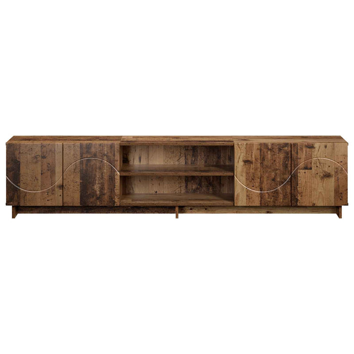 Support TV 179.5 x 34.5 x 40 cm Lemn vechi Lemn prelucrat WALTI