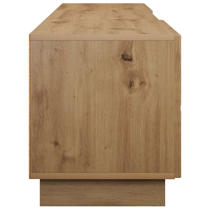 Support TV 179.5 x 34.5 x 40 cm Stejar Artizanal Lemn prelucrat WALTI