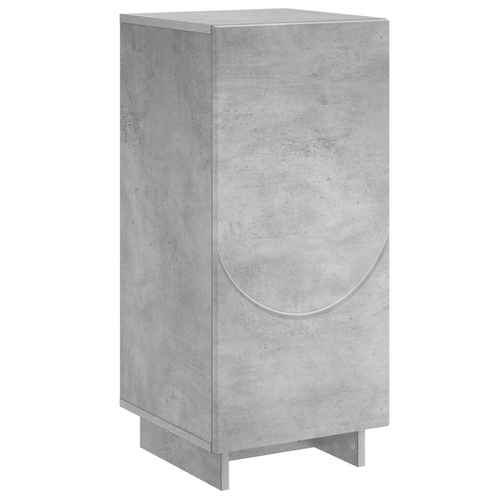 Servantă Gri Beton 33,5 x 34,5 x 75 cm Lemn prelucrat WALTI