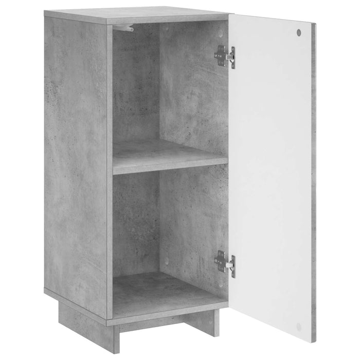 Servantă Gri Beton 33,5 x 34,5 x 75 cm Lemn prelucrat WALTI