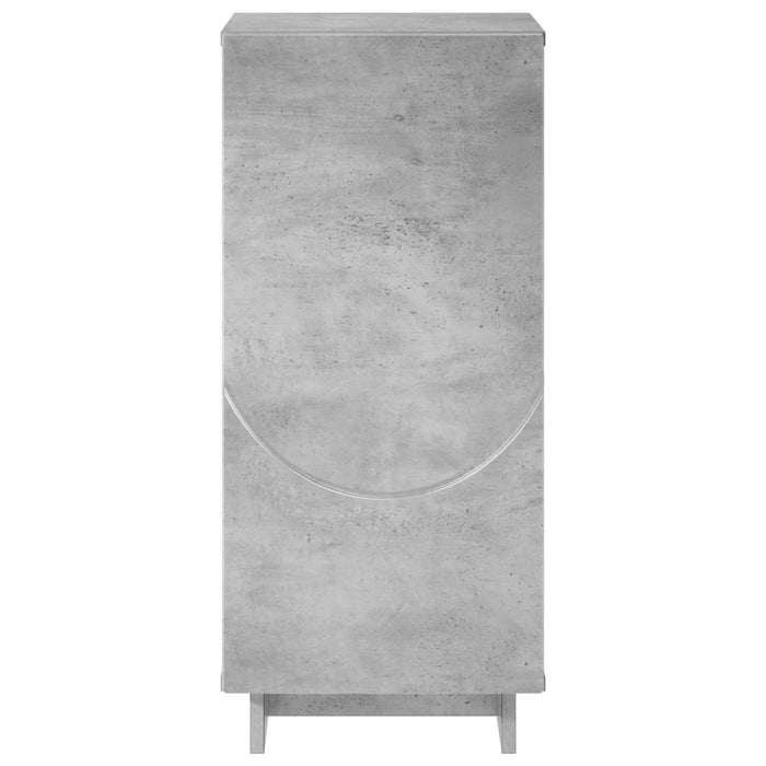 Servantă Gri Beton 33,5 x 34,5 x 75 cm Lemn prelucrat WALTI