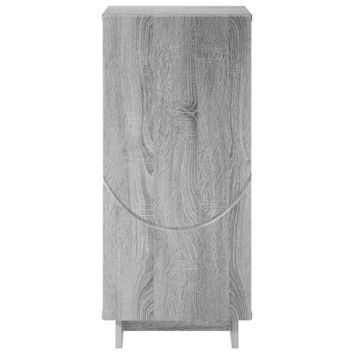 Servantă Sonoma gri 33,5 x 34,5 x 75 cm Lemn prelucrat WALTI