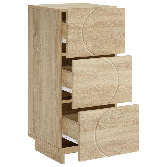 Bufet Stejar Sonoma 33,5 x 34,5 x 75 cm Lemn prelucrat WALTI