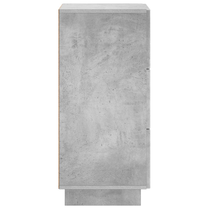 Bufet Gri Beton 33,5 x 34,5 x 75 cm Lemn prelucrat WALTI