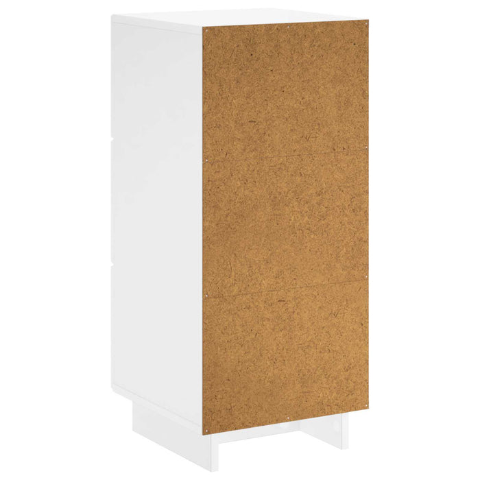 Bufet Alb foarte lucios 33,5 x 34,5 x 75 cm Lemn prelucrat WALTI