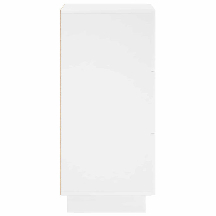 Bufet Alb foarte lucios 33,5 x 34,5 x 75 cm Lemn prelucrat WALTI