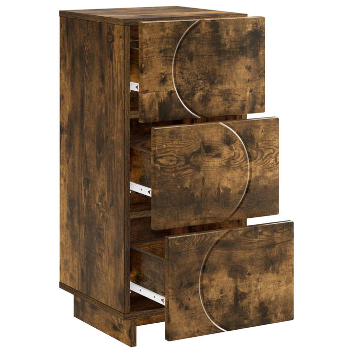 Bufet Stejar fumuriu 33,5 x 34,5 x 75 cm Lemn prelucrat WALTI