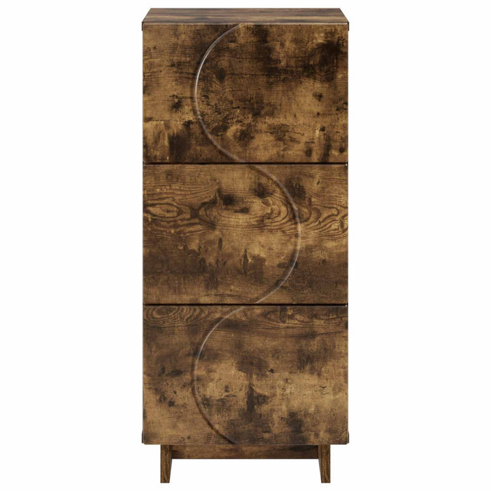 Bufet Stejar fumuriu 33,5 x 34,5 x 75 cm Lemn prelucrat WALTI