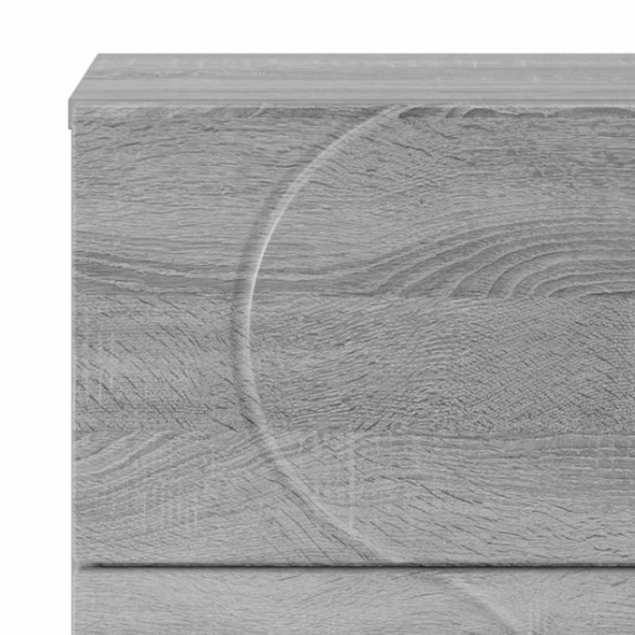 Bufet Sonoma gri 33,5 x 34,5 x 75 cm Lemn prelucrat WALTI