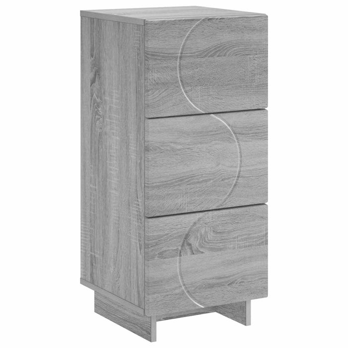 Bufet Sonoma gri 33,5 x 34,5 x 75 cm Lemn prelucrat WALTI