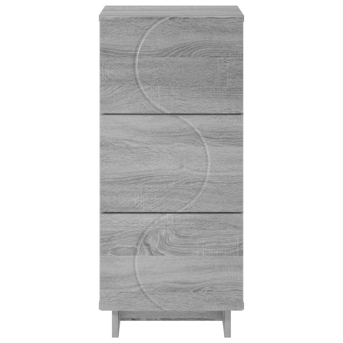 Bufet Sonoma gri 33,5 x 34,5 x 75 cm Lemn prelucrat WALTI