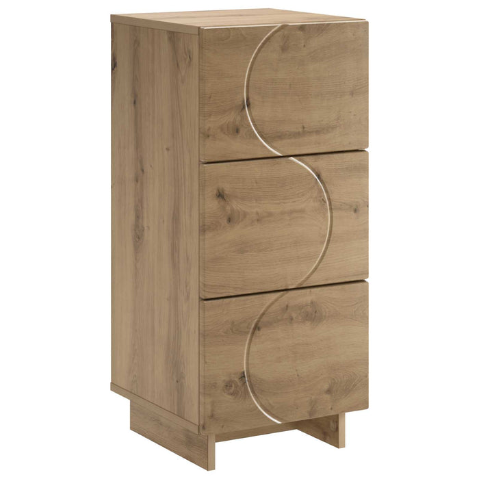 Bufet Stejar Artizanal 33,5 x 34,5 x 75 cm Lemn prelucrat WALTI