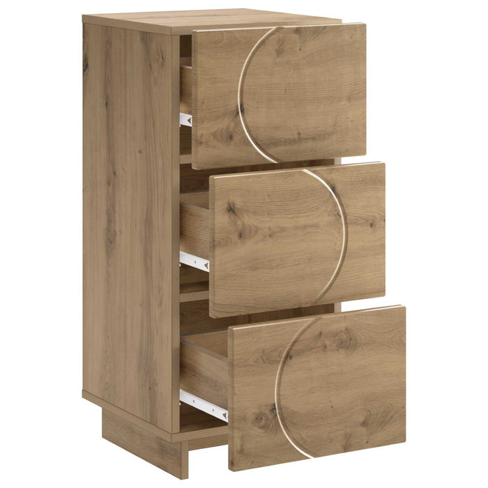 Bufet Stejar Artizanal 33,5 x 34,5 x 75 cm Lemn prelucrat WALTI