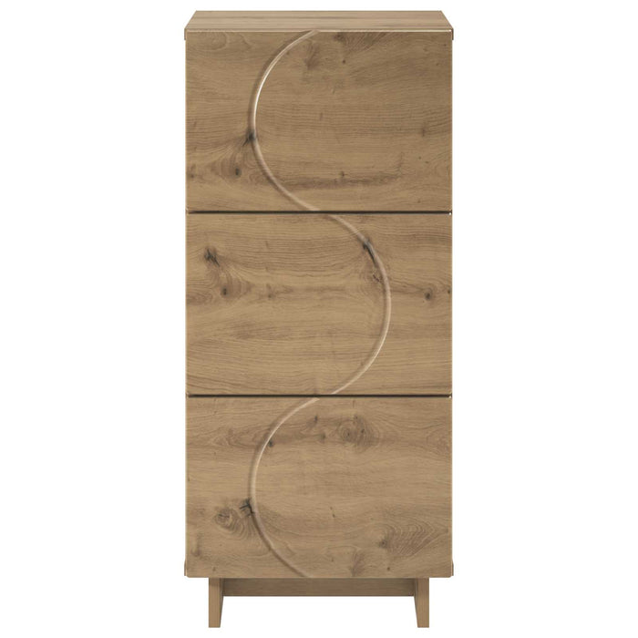 Bufet Stejar Artizanal 33,5 x 34,5 x 75 cm Lemn prelucrat WALTI