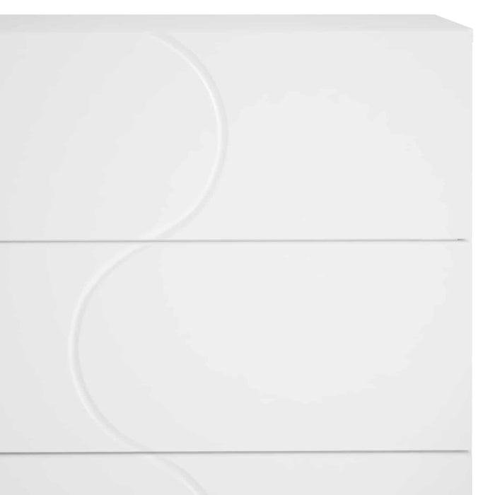 Bufet Alb 70 x 38 x 75 cm Lemn prelucrat WALTI