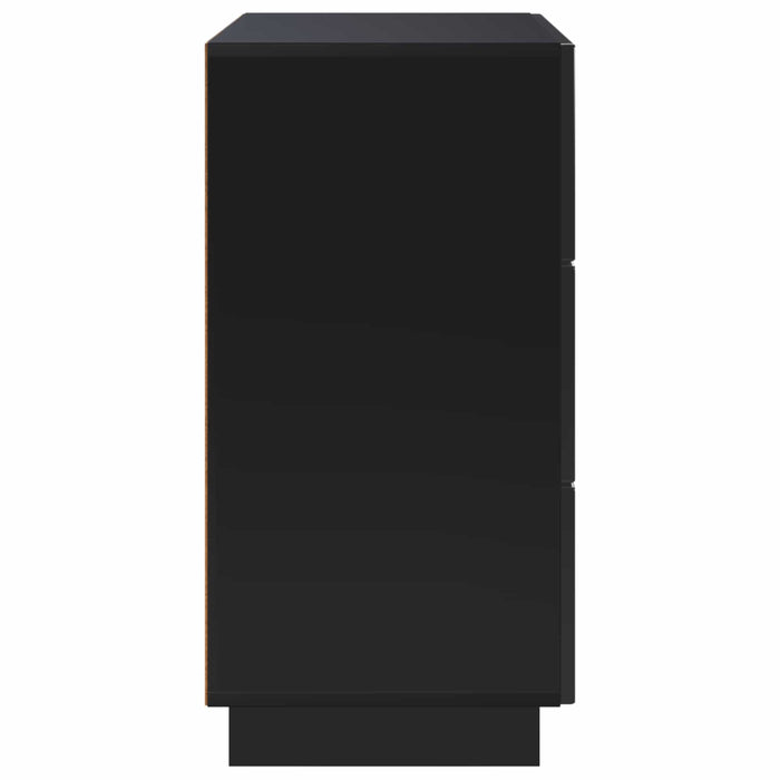 Bufet Negru 70 x 38 x 75 cm Lemn prelucrat WALTI