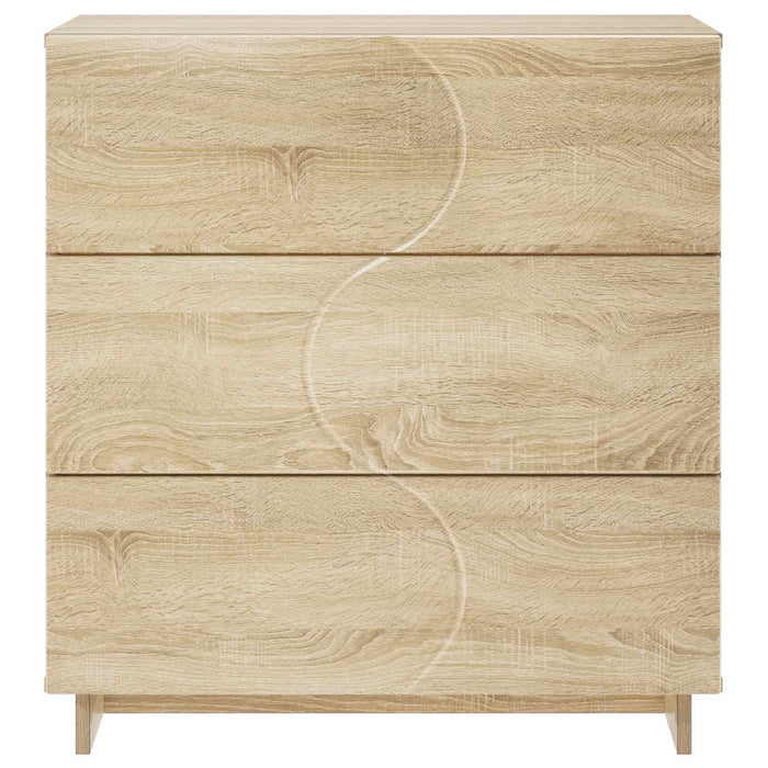 Bufet Stejar Sonoma 70 x 38 x 75 cm Lemn prelucrat WALTI